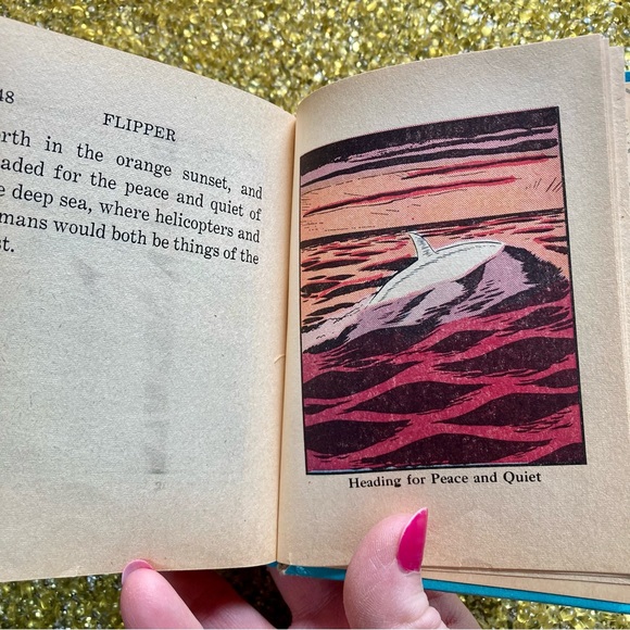 1967 Flipper Killer Whale Trouble Book - Picture 13 of 15